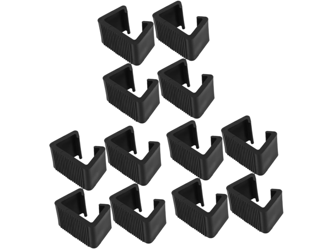 Clipes para movimentação de móveis de vime Wooneky Série 3, fixadores para sofás e cadeiras externas, conectores para movimentação de móveis de jardim.