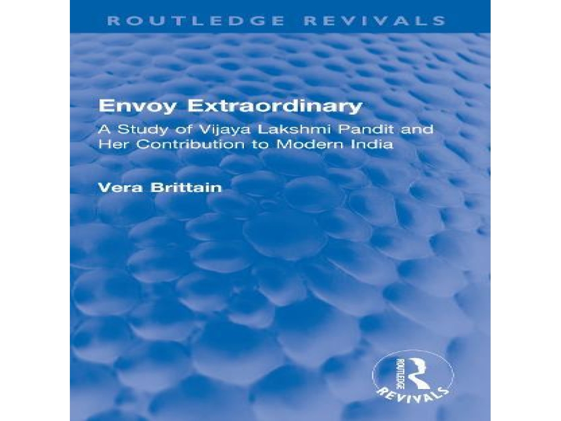 Livro Envoy Extraordinary de Vera Brittain (Inglês)