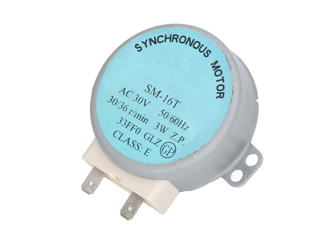 Motor Primerox giratório para forno micro-ondas Galanz original alumínio cobre 30v