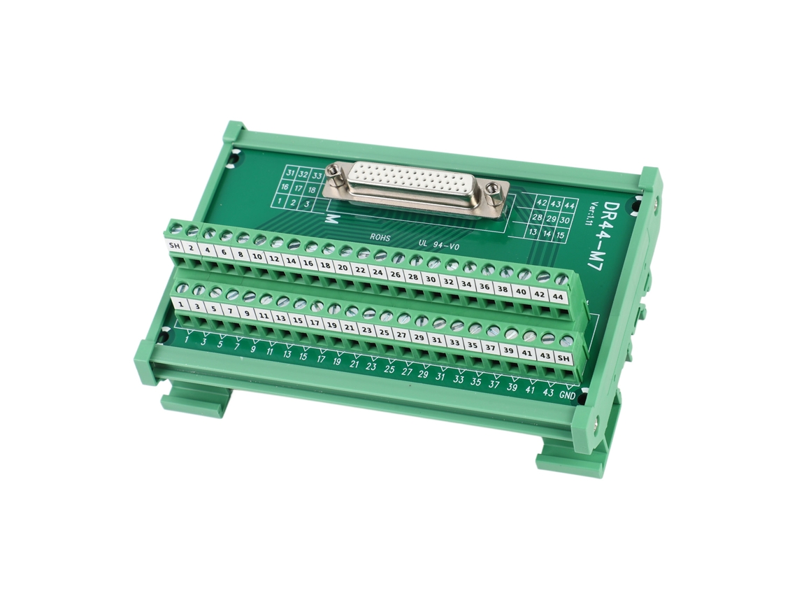 Placa Módulo Conector Terminal Fêmea Dr44‑m7