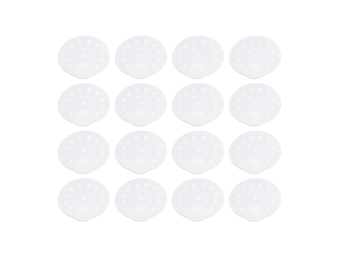 Mali 16pcs Membrana de Silicone para Bomba de Leite, Acessório de Reposição Branco
