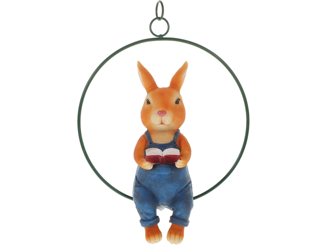 Enfeite De Resina Fofo Para Decoração Externa, Ideal Para Páscoa, Aniversários E Jardins.