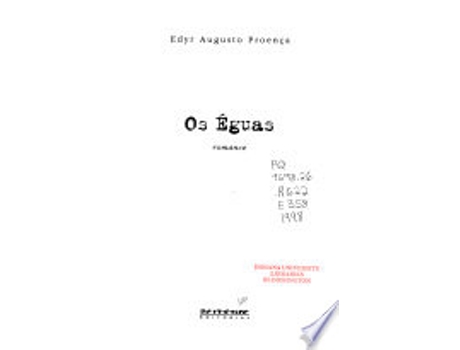 Livro Os Eguas de Edyr Augusto (Português do Brasil)