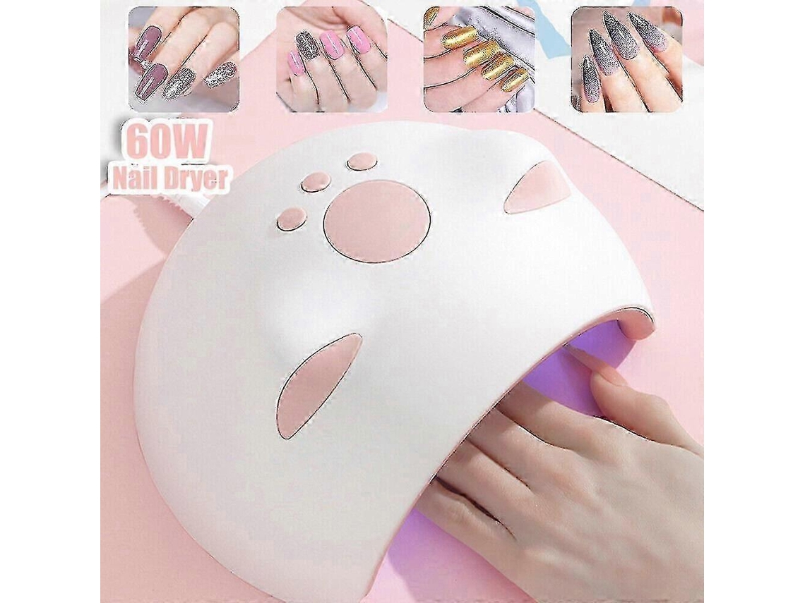 Lâmpada Led De 60 W Para Unhas, Secador De Unhas Para Unhas De Gel E Unhas Dos Pés. Ly Ebike