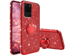 Capa Samsung Galaxy S20 Ultra HONGWE. Vermelho