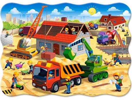 Puzzle  House in Construction (30 Peças)