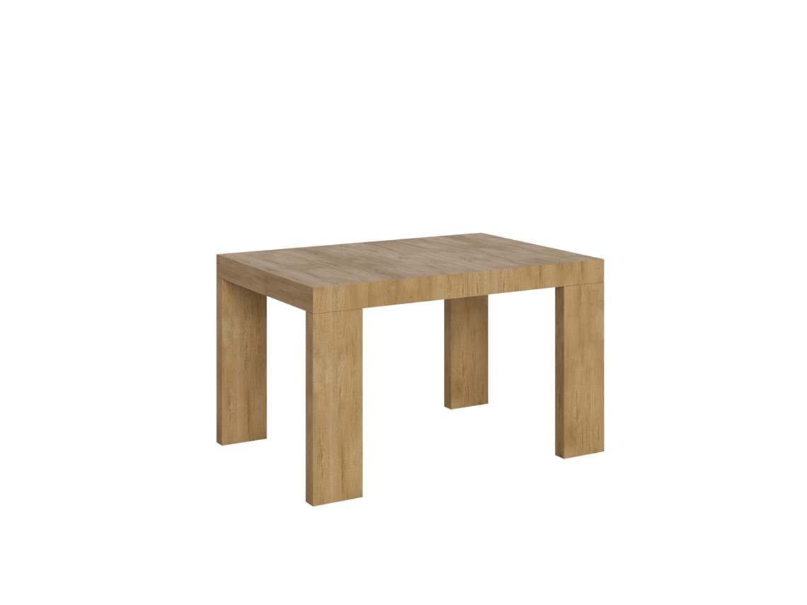 Mesa Extensível 120/380x90 Cm Roxell Carvalho Natural Itamoby
