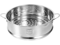 Para Cozinhar A Vapor Multifuncional Em Aço Inoxidável Com Alças Acessório Prático Para Cozinhar A Vapor Em Casa Gokoco