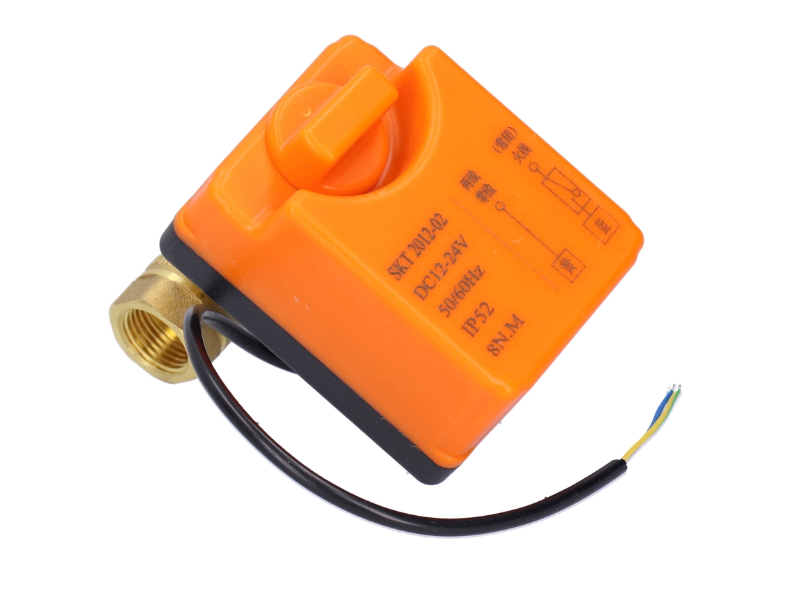 Válvula De Bola Elétrica Laxiscreed Com Controlo Manual Para Gestão Eficiente De Água