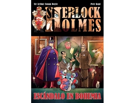 Livro sherlock holmes escandalo en bohemia de petr kopl (espanhol)