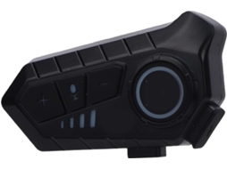 Bewinner Casque De Moto Bluetooth 5.3, Antibruit Étanche Ipx6 Com Haut-parleurs Et Micro Hifi, Éclairage Rvb,