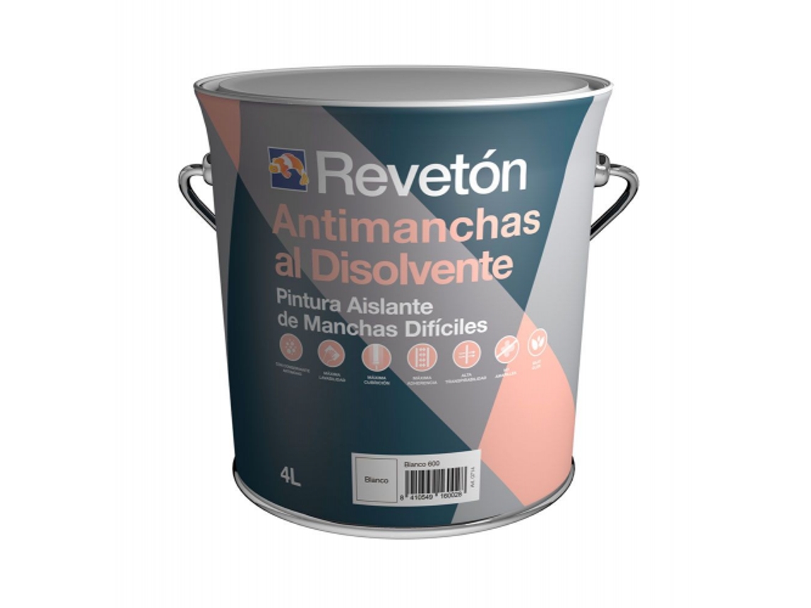 Tinta Resistente a manchas À base de dissolvente 4 Lt
