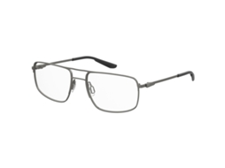 Armação de óculos de grau Under Armour UA-5007-G-R80F518 masculina (cinza - metal - 140 mm - Ø 55 mm)