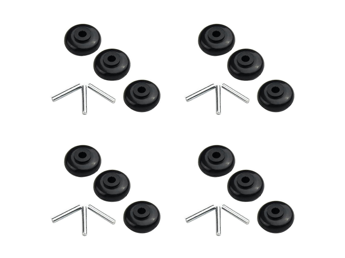 12x Axles And Rollers For Vacuum Powerheads Small Shafts