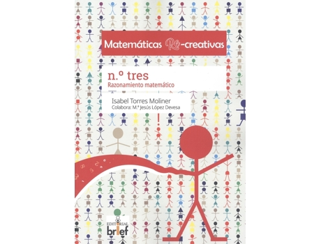 Livro Matemáticas Re-Creativas N.º 3 de Isabel Torres Moliner (Español)