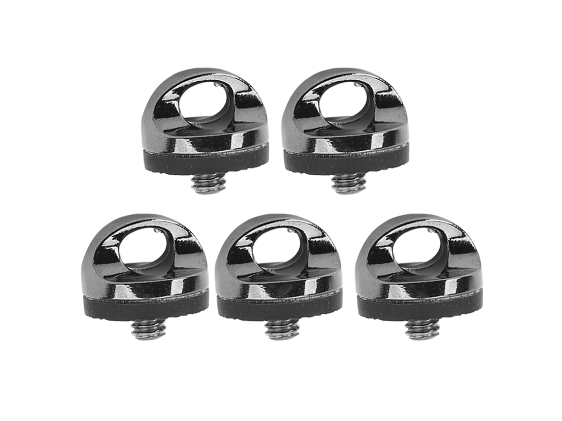 5pcs Unc 1/4 20 Thread Camera Neck Strap Screw Holder Quick Release Plate Mounting Screw 20mm Head Diameter LAXISCREED