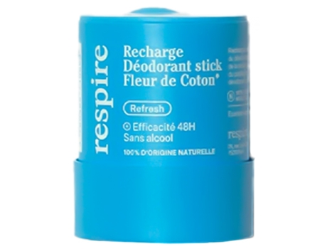 RESPIRE Desodorizante em Barra Fleur de Coton Bio Recarga 50 g