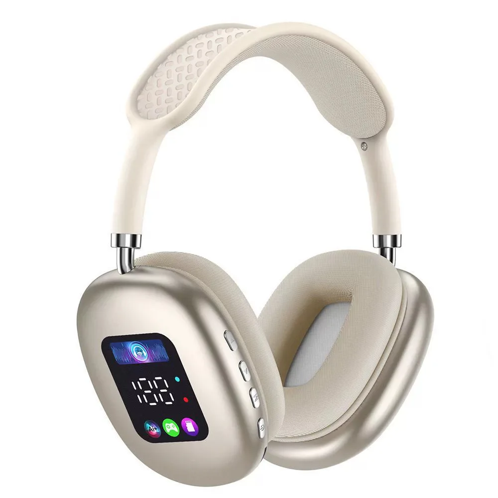 (jinde) Fones De Ouvido Bluetooth Semi Fio, Supra-fones de ouvido estéreo, Bateria de longa duração, Hifi