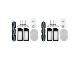 Conjunto De 2 Peças De Reposição Para Aspirador Robô Bork V830: Saco De Pó, Escova Lateral Principal, Filtro Hepa, Pano De Limpeza._glo
