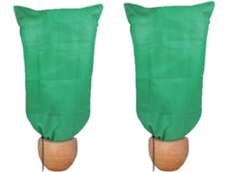 Peças Proteção De Plantas De Inverno Com Cordão 100x150 Cm Frost Pro Aquaforge (verde)
