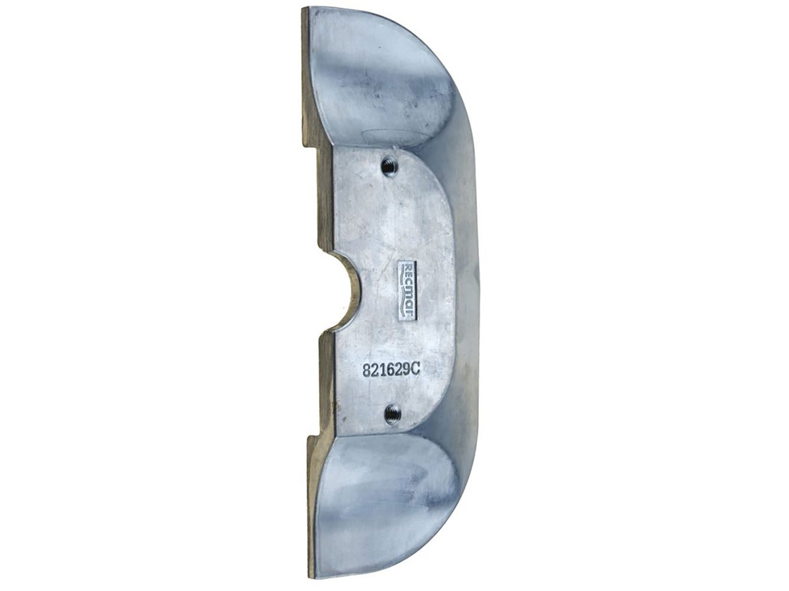 Ânodo de Zinco Rec821629Q1 Prateado 100 X 270 Mmrecmar