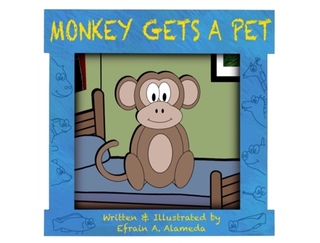 Livro Monkey Gets A Pets Efrain A Alameda (Inglês)