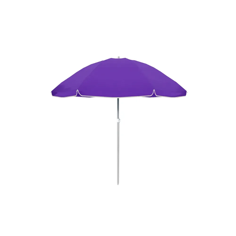 Sombrinha De Praia Marbueno 220 Cm Proteção Solar Roxo Marbueno Summer