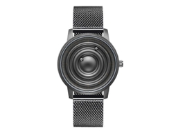 Relógio masculino Eutour E041 de quartzo magnético com caixa de aço inoxidável de 40 mm Hengrongshen