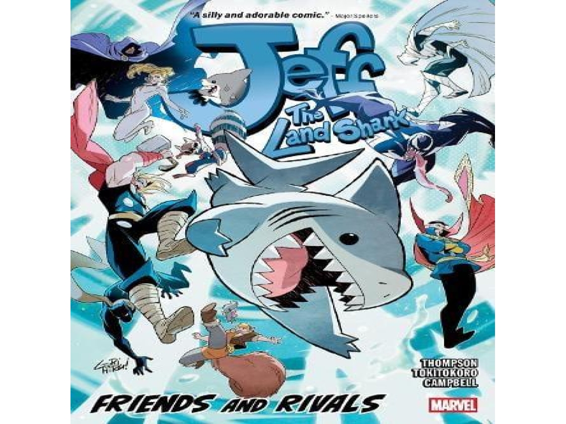 Livro Jeff the Land Shark Friends and Rivals de Kelly Thompson (Inglês)