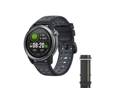 Smartwatch Mibro Gs Active 2, Estatísticas De Pulso, Gps, 5 Atm, Ecrã Amoled De 1,32, Bateria Com Duração De 20 Dias, Preto