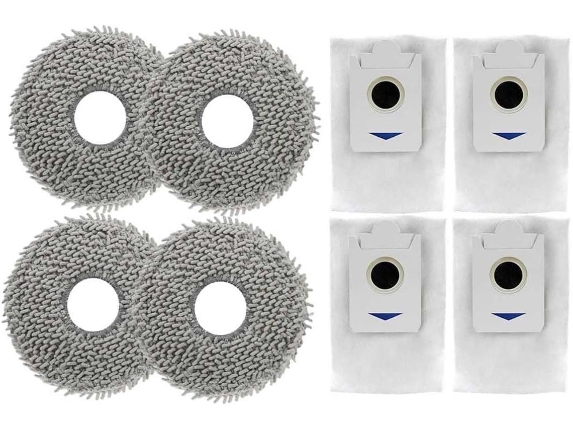Panno Mocio E Filtro Set Per Ecovacs X5 Omni Pro Robot, Panni