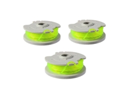 Compatível com Worx Wa0014, Kit com 3 Carretéis de Fio para Aparador de Grama AQUAFORGE