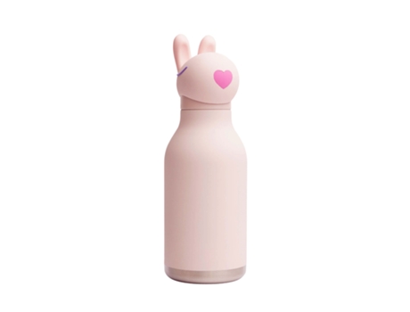 Garrafa Térmica Com Palhinha Asobu Bestie 460ml Coelho Sbv44bunny