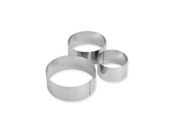 Molde aro redondo inoxidable 6 cm
