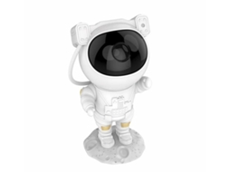 Lâmpada Projetora De Astronauta Controle Remoto Múltiplos Modos De Iluminação Projeção Hd Colorida Grande Alcance Cabeça Ajustável Yizhood