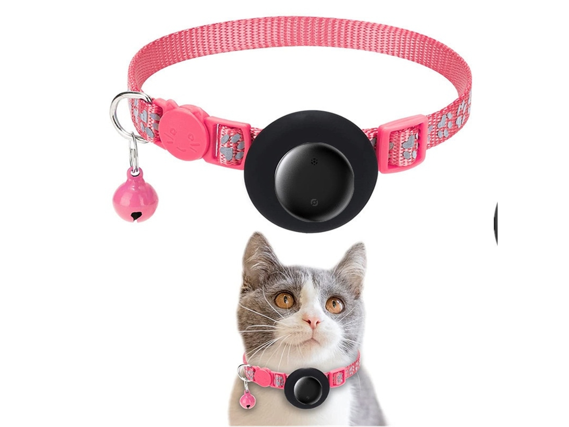 Rastreador Gps Anti-perda, Compatível Android, Rosa Forte Elysve