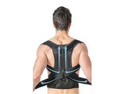 Corretor De Postura Com Suporte Lombar Para Homens E Mulheres, Suporte Para A Costas E Ombros, Melhora A Postura E Alivia Dores Nas Costas(grande)