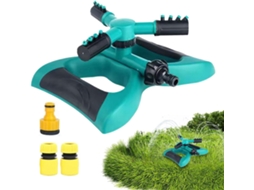 Aspersor De Jardim Com Rotação De 360° E Ampla Cobertura.