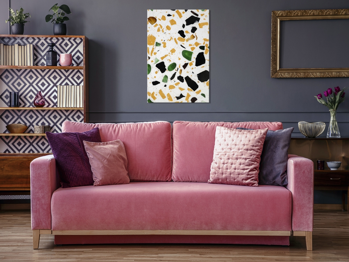 Quadro ARTGEIST Terrazzo (1 Part) Vertical (80x120)