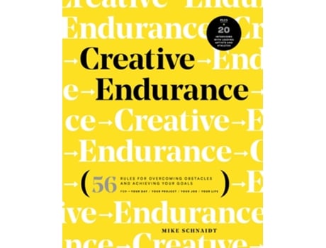 Livro Creative Endurance de Mike Schnaidt (Inglês)
