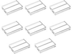 Conjunto De 10 Porta- Cartões Transparentes Em Acrílico Para De Visita, Ideais Ocasiões Como Casamentos,