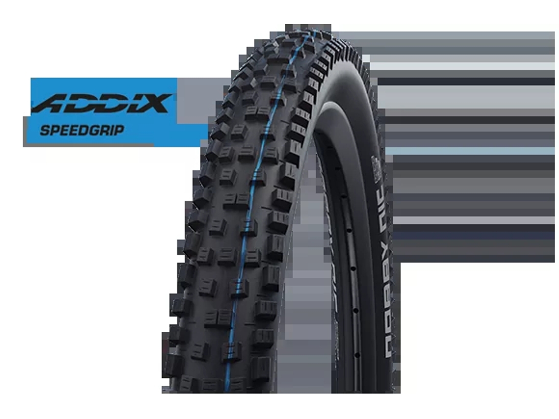 Pneu SCHWALBE Nobby Nic Hs602 Evo Superground Tubeless Plegable (Preto)