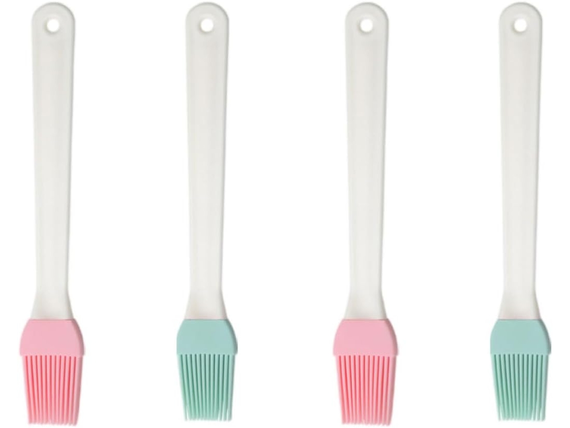 Conjunto De 4 Pincéis Ergonômicos Para Cozinha E Churrasco