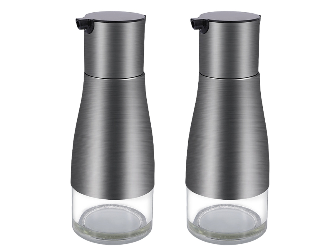 Frasco De Óleo De 320Ml Recipiente De Azeite Frasco Dispensador Usado Para Cozinhar Churrasco Sem Bpa 320Ml 2 Peças ZMDECQNA