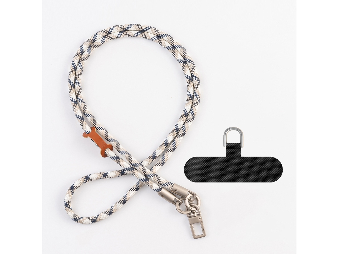 Lurelia Cordão Para Telemóvel Ajustável Transversal 120 Cm 2m Poliéster Anti-perda