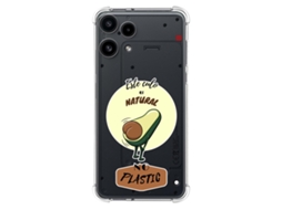 Capa Tumundosmartphone De Silicone À Prova De Choque Para Nothing Phone 3a Lite 5g Design De Bumbum Natural Desenho Animado