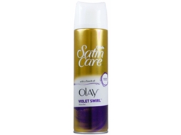 Satin Care Espuma de Barbear Olay Violet Swirl 200 ml GILLETTE