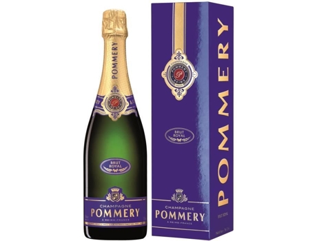 Champanhe Pommery Brut Royal com caixa