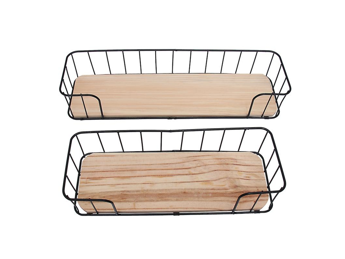 2pcs Sem Rack De Armazenamento De Perfuração
