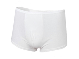 Calcinha Boxer Masculina Lavável para Incontinência Absorção Regular Tamanho XL (4 Pacotes)